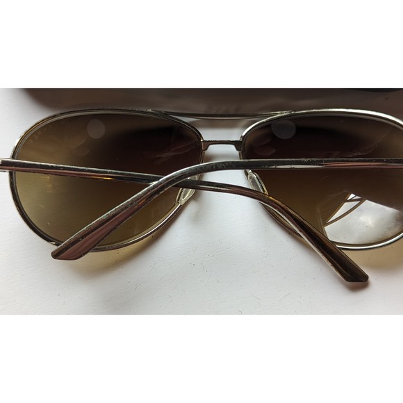 VINTAGE DITA Flight Titanium Sunglasses GOLD Rims Unisex JAPAN - Picture 10 of 12